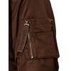 Ανδρικό Μπουφάν Calvin Klein Ls Jeans Nylon Bomber Jkt Brown Cork LV04RG505G-WFM