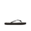 Γυναικείες Παντόφλες Calvin Klein Beach Sandal Monologo Tpu Black Silver YW0YW01719-00T