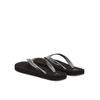 Γυναικείες Παντόφλες Calvin Klein Beach Sandal Monologo Tpu Black Silver YW0YW01719-00T