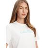 Γυναικείο T-Shirt Calvin Klein Ss 20s Classic Logo Tee Brilliant White LV047C854G-YAA