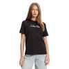 Γυναικείο T-Shirt Calvin Klein Ss 20s Classic Logo Tee Black LV047C854G-UB1
