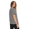 Γυναικείο T-Shirt Calvin Klein Ck Embro Badge Regural Tee Ck Black / Bright White Stripe J20J223226-0GO