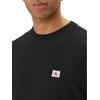 Ανδρικό T-Shirt Calvin Klein Ss Waffle Badge Crewnk Tee Black LV04RD008G-UB1