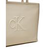 Γυναικεία Τσάντα Calvin Klein Sculpted Slim Tote34 Deboss Birch K60K612724-PAS