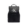 Γυναικεία Τσάντα Calvin Klein Bold Ck Flap Mini Backpack Black/White LV04F3893G-3L2
