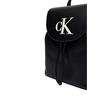 Γυναικεία Τσάντα Calvin Klein Bold Ck Flap Mini Backpack Black/White LV04F3893G-3L2