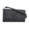 Γυναικεία Τσάντα Calvin Klein Sculpted Long Fold Strap Deboss Black K60K612742-BEH