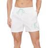 Ανδρικό Μαγιό Calvin Klein Medium Drawstring Pvh Classic White KM0KM01003-YCD