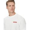 Ανδρικό T-shirt Calvin Klein Overlay Print Bright White K10K114158-YAF