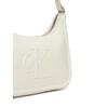 Γυναικεία Τσάντα Ώμου Calvin Klein Raised Ck Small Shoulder Bag Lily White LV04F3230G-FUP