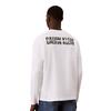 Ανδρική Μπλούζα Calvin Klein Ls Easy 20s Retro Back Gr Bright White LV04RH851G-YAF