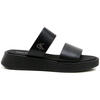Γυναικείες Παντόφλες Calvin Klein Sandal Slide Double Strap Triple Black YW0YW01694-0GJ