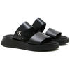 Γυναικείες Παντόφλες Calvin Klein Sandal Slide Double Strap Triple Black YW0YW01694-0GJ