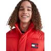 Ανδρικό Μπουφάν Tommy Jeans Tjm Tonal Badge Puffer Deep Crimson DM0DM15121-XNL