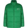 Ανδρικό Μπουφάν Tommy Jeans Tjm Signature Puffer Green Malachite DM0DM15446-L30