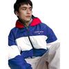 Ανδρικό Μπουφάν Tommy Jeans Tjm Reversible Quilted Jacket Navy Voyage Multi DM0DM16625-C9B
