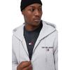 Ανδρική Ζακέτα Tommy Jeans Tjm Reg Entry Zip-Thru Hoodie Silver Grey Htr DM0DM17783-PJ4