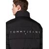 Ανδρικό Μπουφάν Tommy Jeans Tjm Back Logo Puffer Black DM0DM18013-BDS