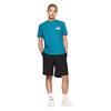 Ανδρικό T-shirt Tommy Jeans Tjm Reg Flower Power Tee Timeless Teal DM0DM18562-CT0