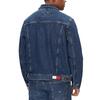 Ανδρικό Μπουφάν Tommy Jeans Ryan Rglr Trckr Jckt Bh0056 Denim Dark DM0DM18782-1BK
