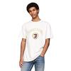 Αντρικό T-shirt Tommy Jeans Reg Gold Crest Ancient White DM0DM19690-YBH