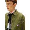 Ανδρικό Πουκάμισο Tommy Jeans Essential Overshirt Ext Dark Greenery DM0DM20236-GY1