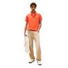 Αντρικό Polo Tommy Jeans Slim Placket Ext Bright Vermillion DM0DM20676-SN6