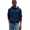 Ανδρικό Φούτερ Tommy Jeans Reg Linear Logo Hoodie Ext Dark Night Navy DM0DM20746-C1G