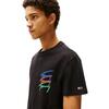 Ανδρικό T-shirt Tommy Jeans Tjm Reg Twisted Signtr Ext Black DM0DM20771-BDS