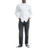 Ανδρικό Πουκάμισο Tommy Jeans Linen Mix Band Collar Ecru DM0DM20876-YBL