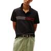 Ανδρικό Polo Tommy Jeans Slim Chest Flag Polo Black DM0DM20916-BDS