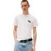 Ανδρικό T-Shirt Tommy Jeans Slim Stack Logo Tee Ext Ecru DM0DM21539-YBL