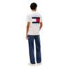 Ανδρικό T-Shirt Tommy Jeans Reg Flag Graph Bckprnt T Ext Ecru DM0DM21910-YBL