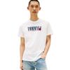 Ανδρικό T-Shirt Tommy Jeans Reg Tommy Dna Flag Tee Ext Ecru DM0DM21941-YBL