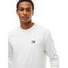 Ανδρική Μπλούζα Tommy Jeans Tjm Reg Badge Tee Ls Ecru DM0DM21974-YBL