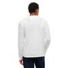 Ανδρική Μπλούζα Tommy Jeans Tjm Reg Badge Tee Ls Ecru DM0DM21974-YBL