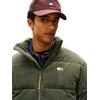 Ανδρικό Μπουφάν Tommy Jeans Tjm Vail Cord Puffer Ext Pewter Green DM0DM22031-MRH