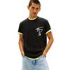Ανδρικό T-Shirt Tommy Jeans Reg City Sign SS Tee Ext Black DM0DM22553-BDS