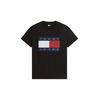 Ανδρικό T-Shirt Tommy Jeans Tjm Reg Big Flag Ss Tee Ext Black DM0DM22645-BDS