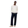 Ανδρικό Πουλόβερ Tommy Jeans Tjm Reg Classic Flag Cable Swtr Off White DM0DM23405-YBH