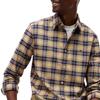 Ανδρικό Πουκάμισο Tommy Jeans Tjm Reg Flannel Check Shirt Ext Sandy Beige Check DM0DM23528-0LY