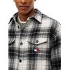 Ανδρικό Τζάκετ Tommy Jeans Tjm Check Overshirt Ext Black Check DM0DM23616-0ME