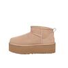 Γυναικεία Μποτάκια Ugg Classic Ultra Mini Platform Sand 1135092-SAN