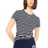 Γυναικείο T-shirt Tommy Jeans Slim Tonal Linear Tee Ext Dark Night Navy Stripe DW0DW17383-0A6