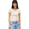 Γυναικείο T-shirt Tommy Jeans Slim Tonal Linear Tee Ext Newsprint DW0DW17383-ACG
