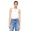 Γυναικείο Top Tommy Jeans Tjw Slim Script Tank Ext White DW0DW17838-YBR