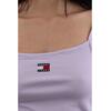 Γυναικείο Top Tommy Jeans Tjw Badge Rib Strap Top Lavender Flower DW0DW17904-W06