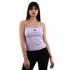 Γυναικείο Top Tommy Jeans Tjw Badge Rib Strap Top Lavender Flower DW0DW17904-W06