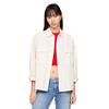 Γυναικείο Πουκάμισο Tommy Jeans Tjw Cargo Overshirt Newsprint DW0DW17968-ACG