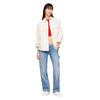 Γυναικείο Πουκάμισο Tommy Jeans Tjw Cargo Overshirt Newsprint DW0DW17968-ACG